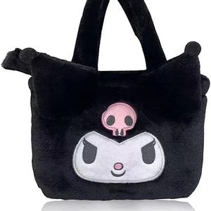 Super cute KUROMI plush handbag